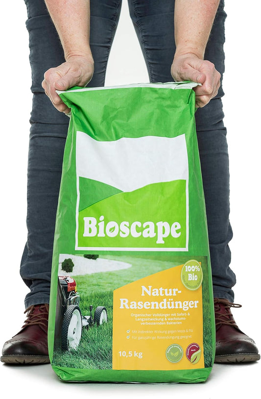 Natur-Rasendünger - 100 % Bio & plastikfrei