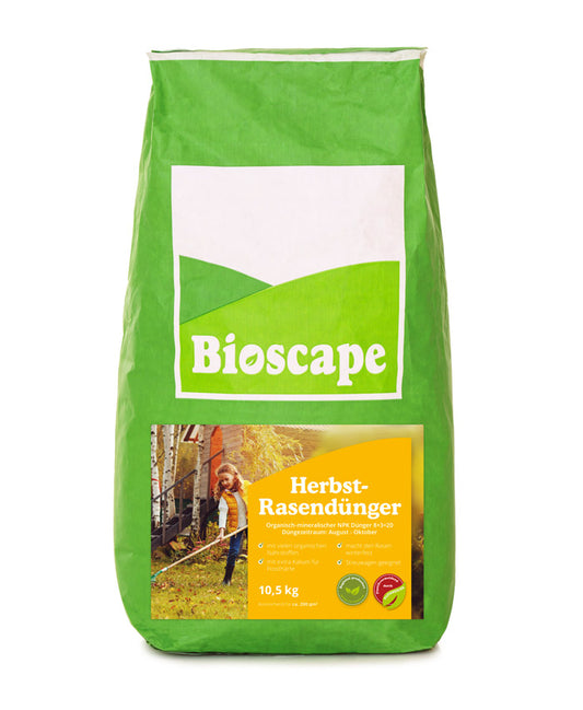 Herbst-Rasendünger - Organisch-mineralisch & winterfest
